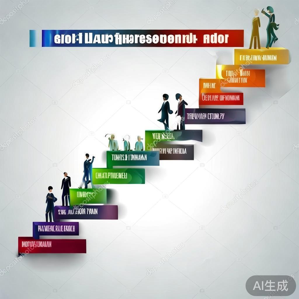 职业晋升阶梯图片：规划你的职业蓝图